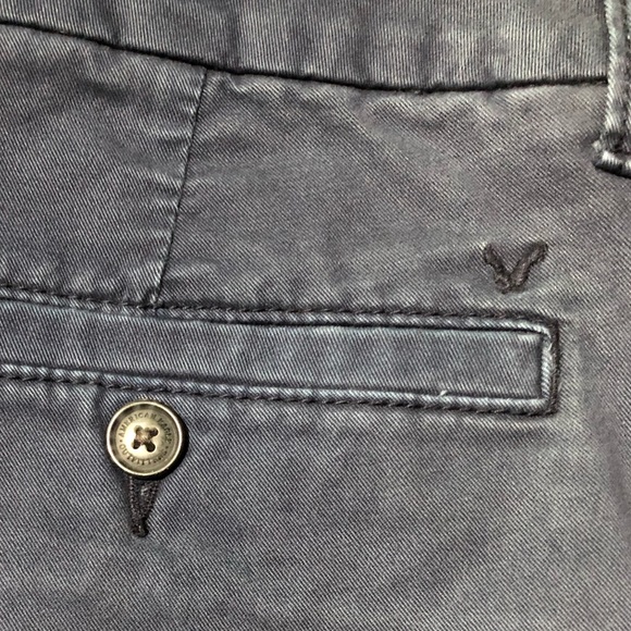 Casual navy blue pants - Picture 4 of 4